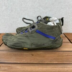 Vibram FiveFingers Womens 7 - 7.5 KSO EVO Olive Green Toe Shoes